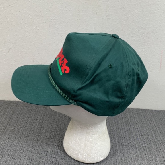Vintage Prima Rope Snapback Hat Mens Adjustable Green Baseball Cap Luna Basics - Picture 5 of 11